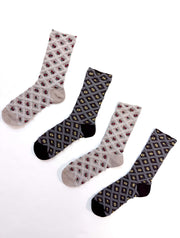 Free People Floral Jacquard Trouser Socks