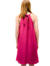 Alisier Woven Dress in Rose