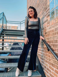 Terry Pants in Bleu Marine