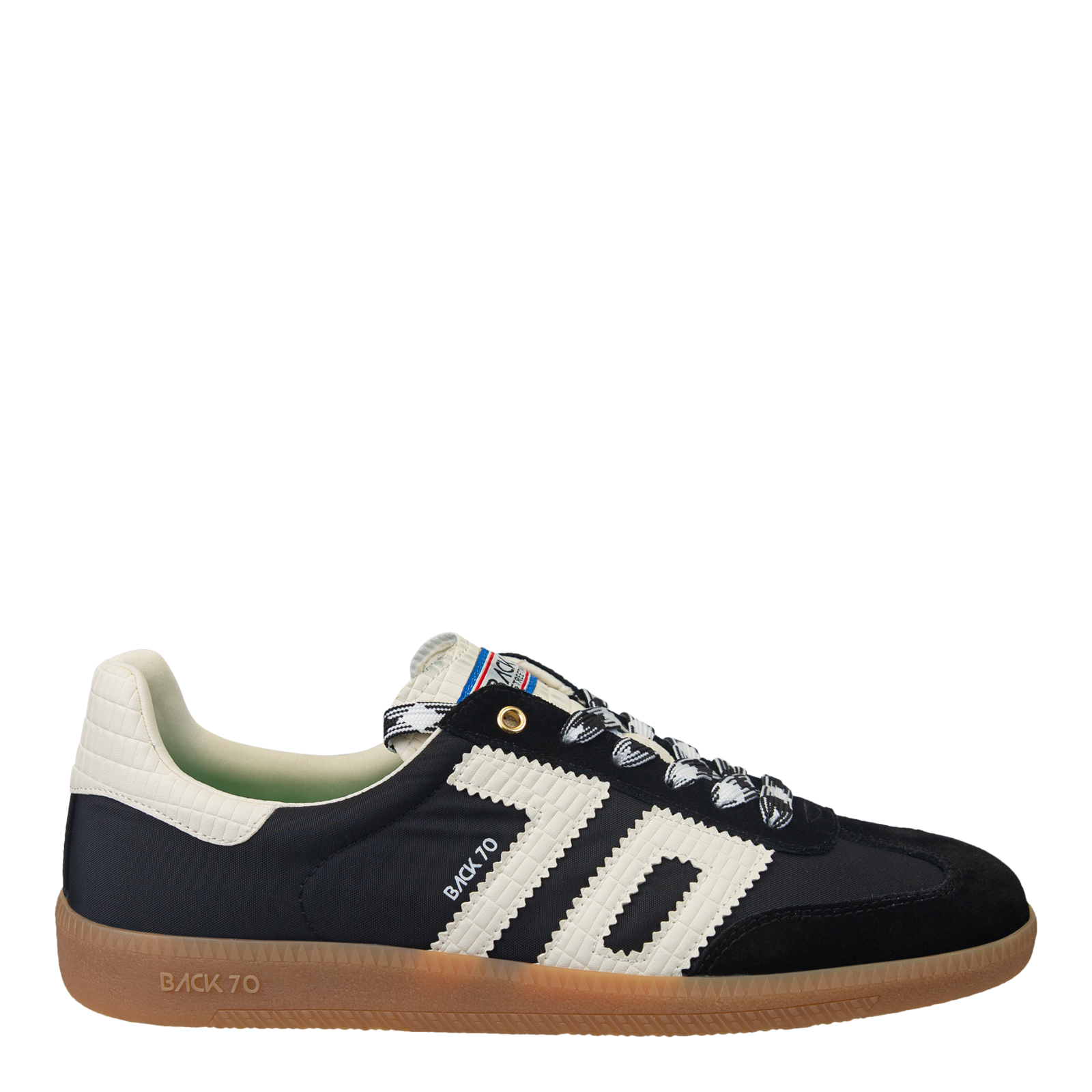 BACK 70 - GHOST in BLACK Sneakers