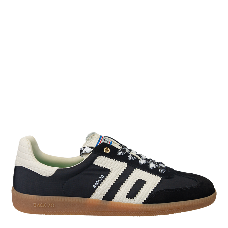 BACK 70 - GHOST in BLACK Sneakers