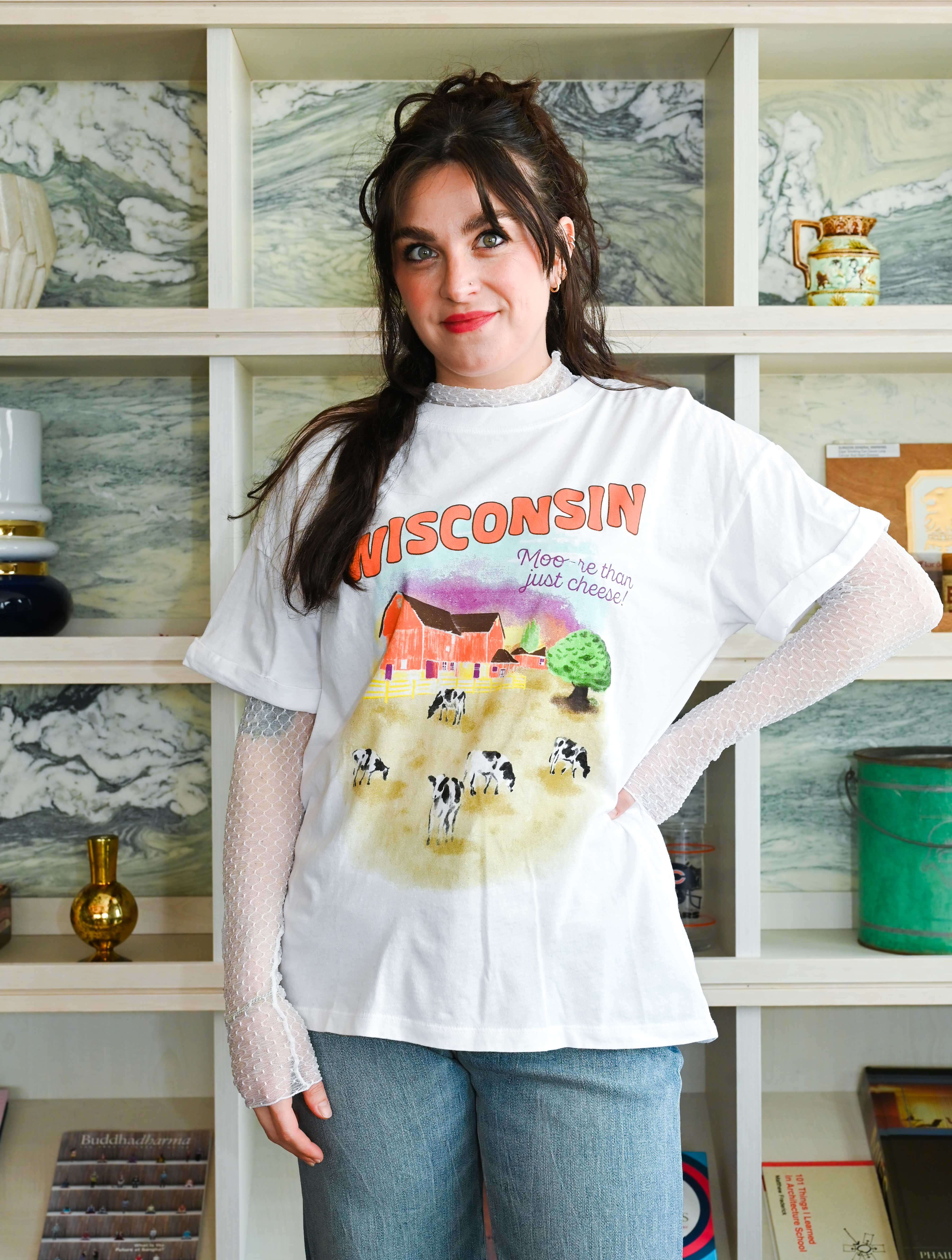 Wisconsin Boyfriend Tee