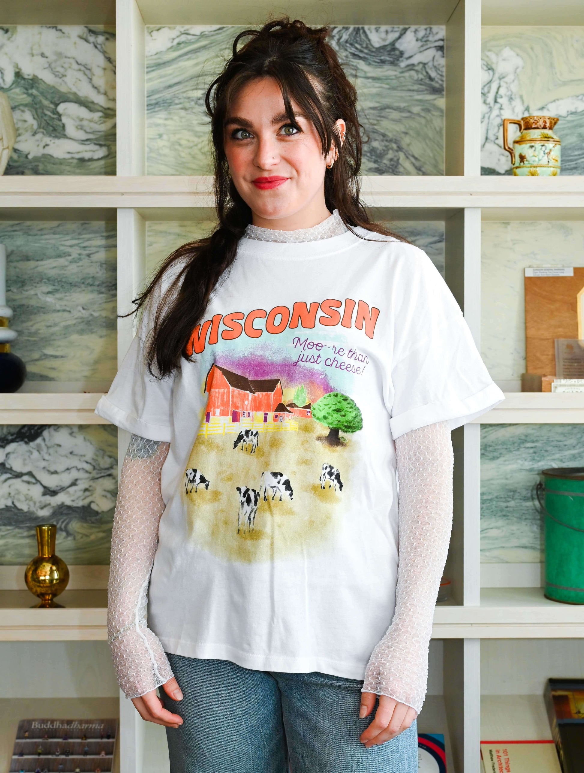 Wisconsin Boyfriend Tee