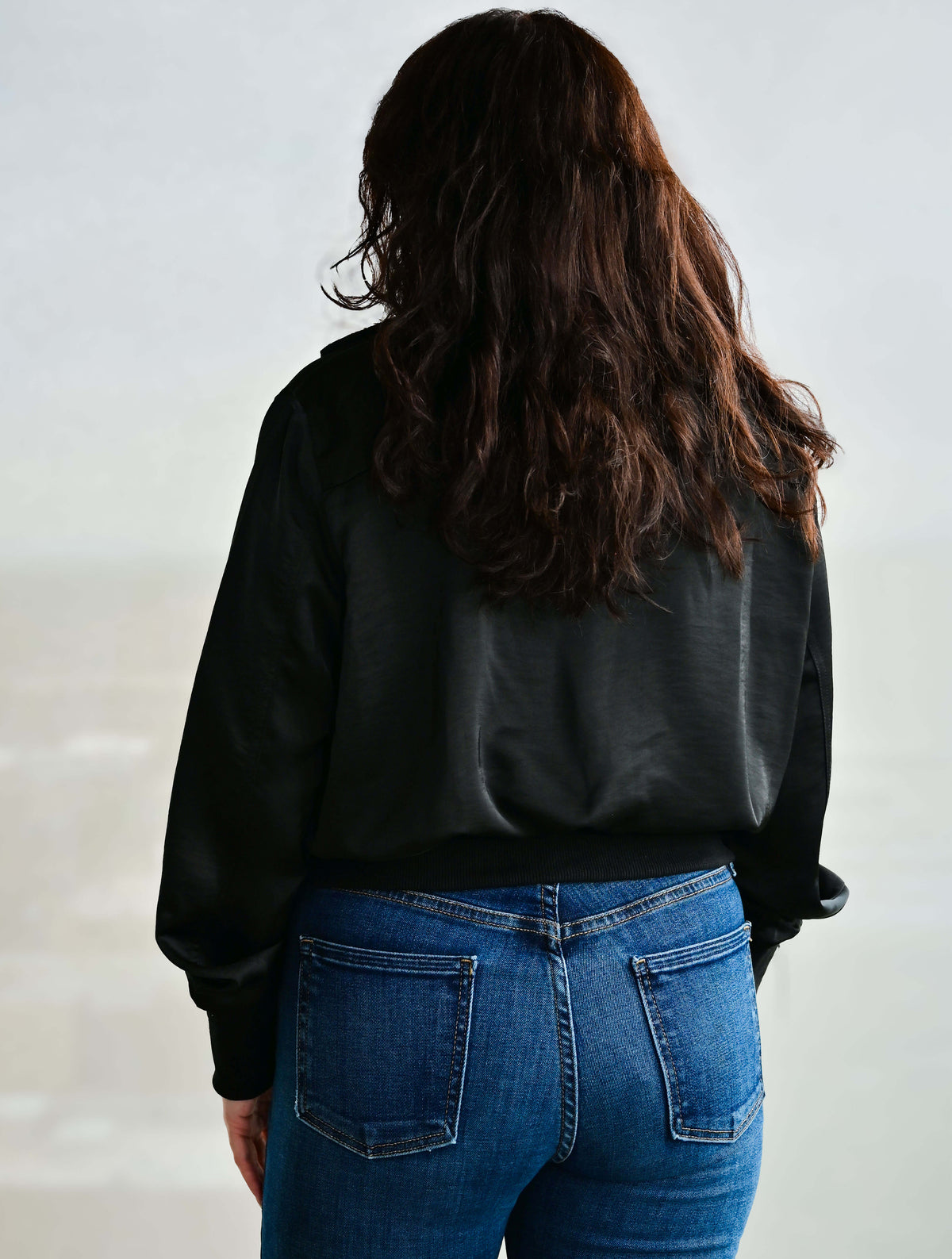 High Neck Bomber Jacket