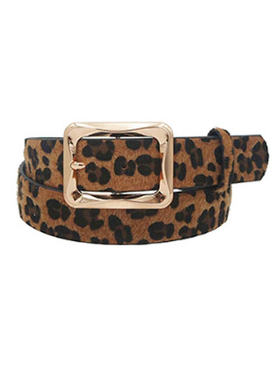 Leopard Pattern Belt