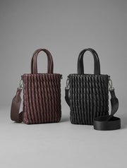 Haute Shore Mila Vegan Leather Puckered Phone Tote