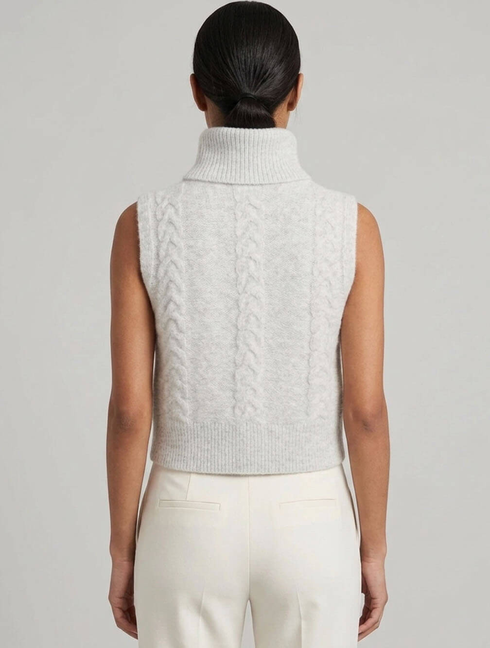 Iaalbertine Collar Sweater Vest