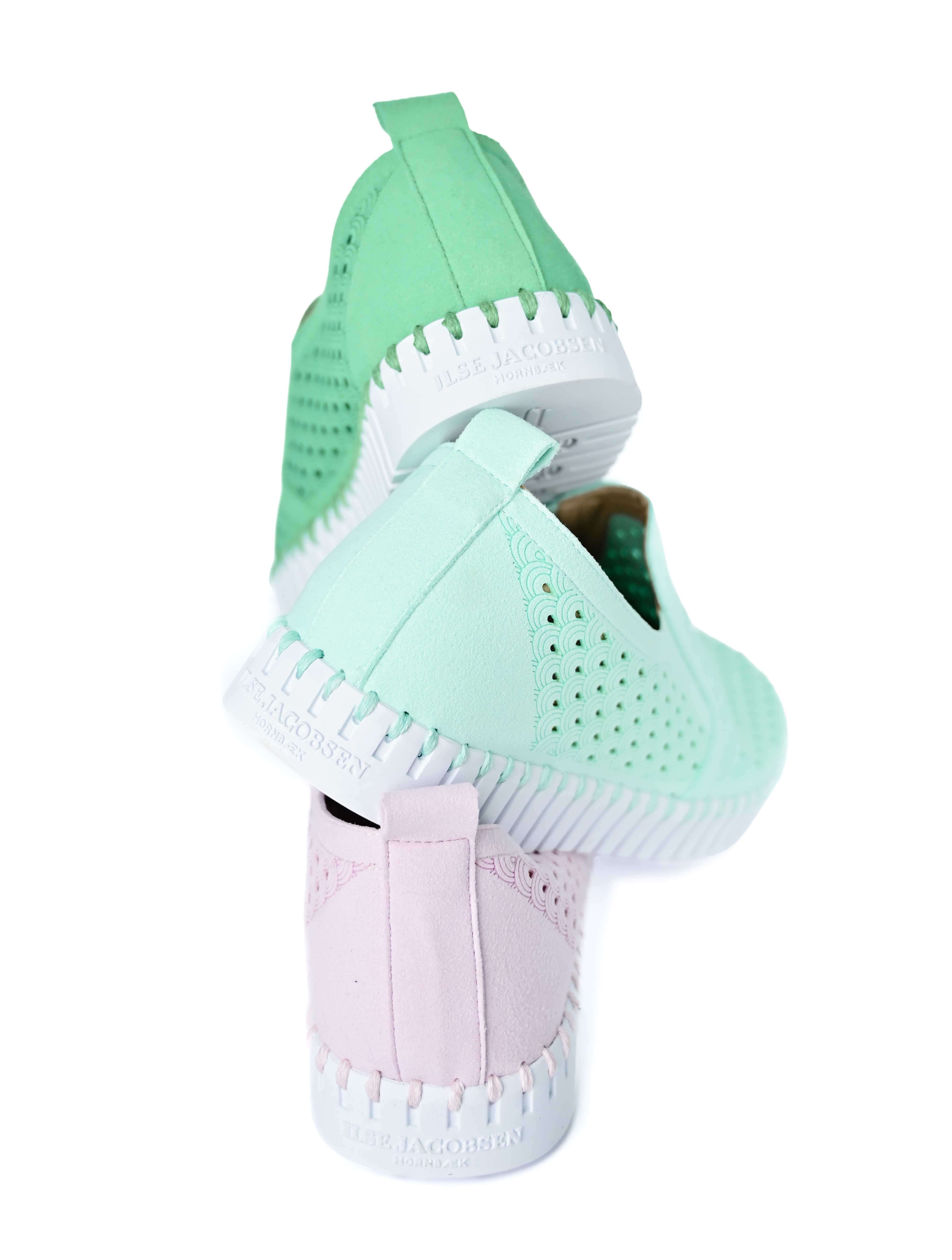 Ilse Jacobsen Tulip Perforated Slip-On Sneaker*