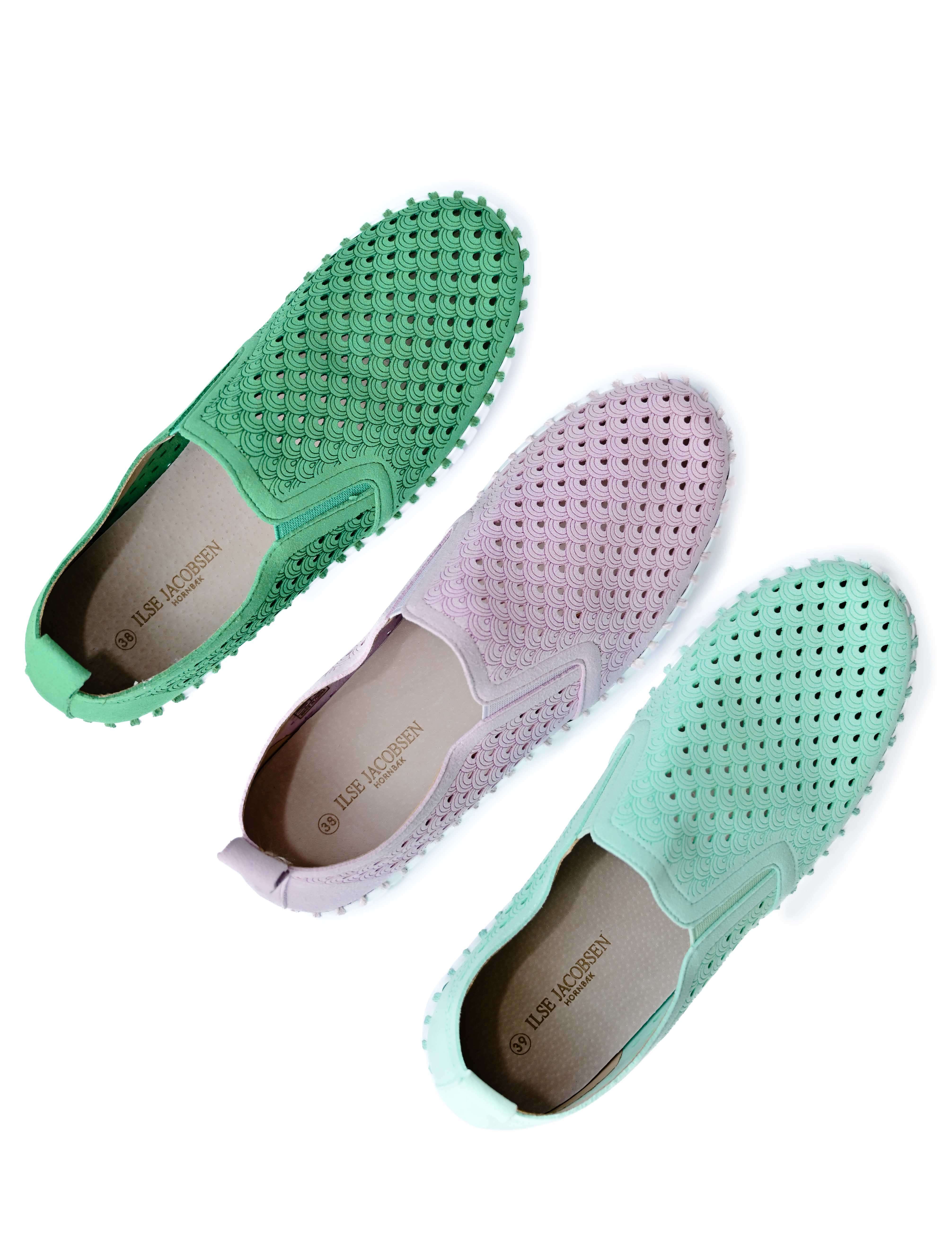 Ilse Jacobsen Tulip Perforated Slip-On Sneaker*