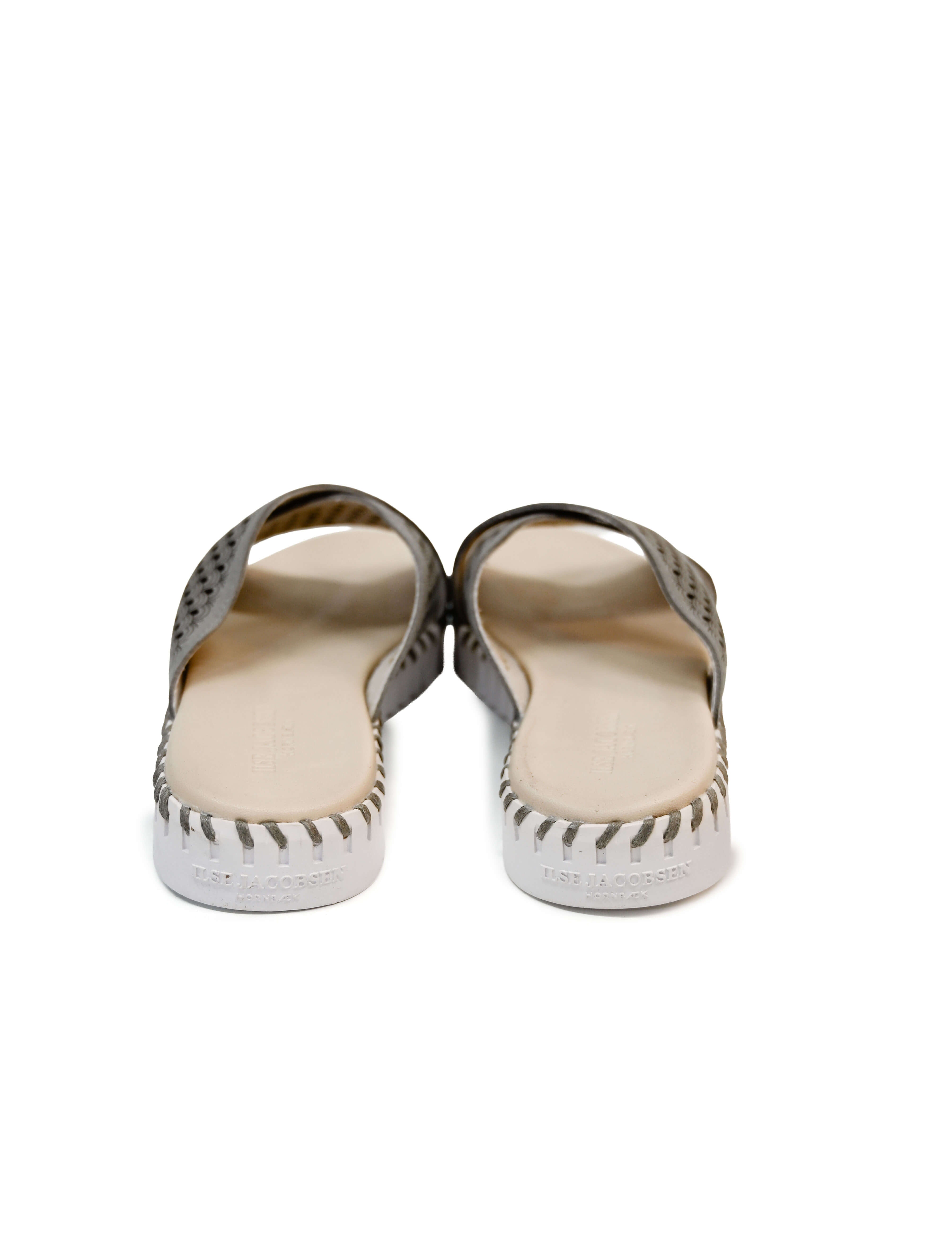 Ilse Jacobsen Tulip 1575 Perforated Open-Toe Flat Sandal (Final