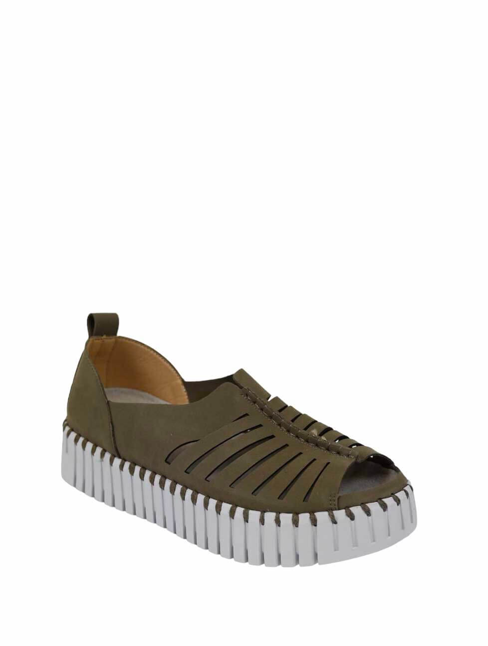 Ilse Jacobsen Tulip 9376 Open Toe in Falcon