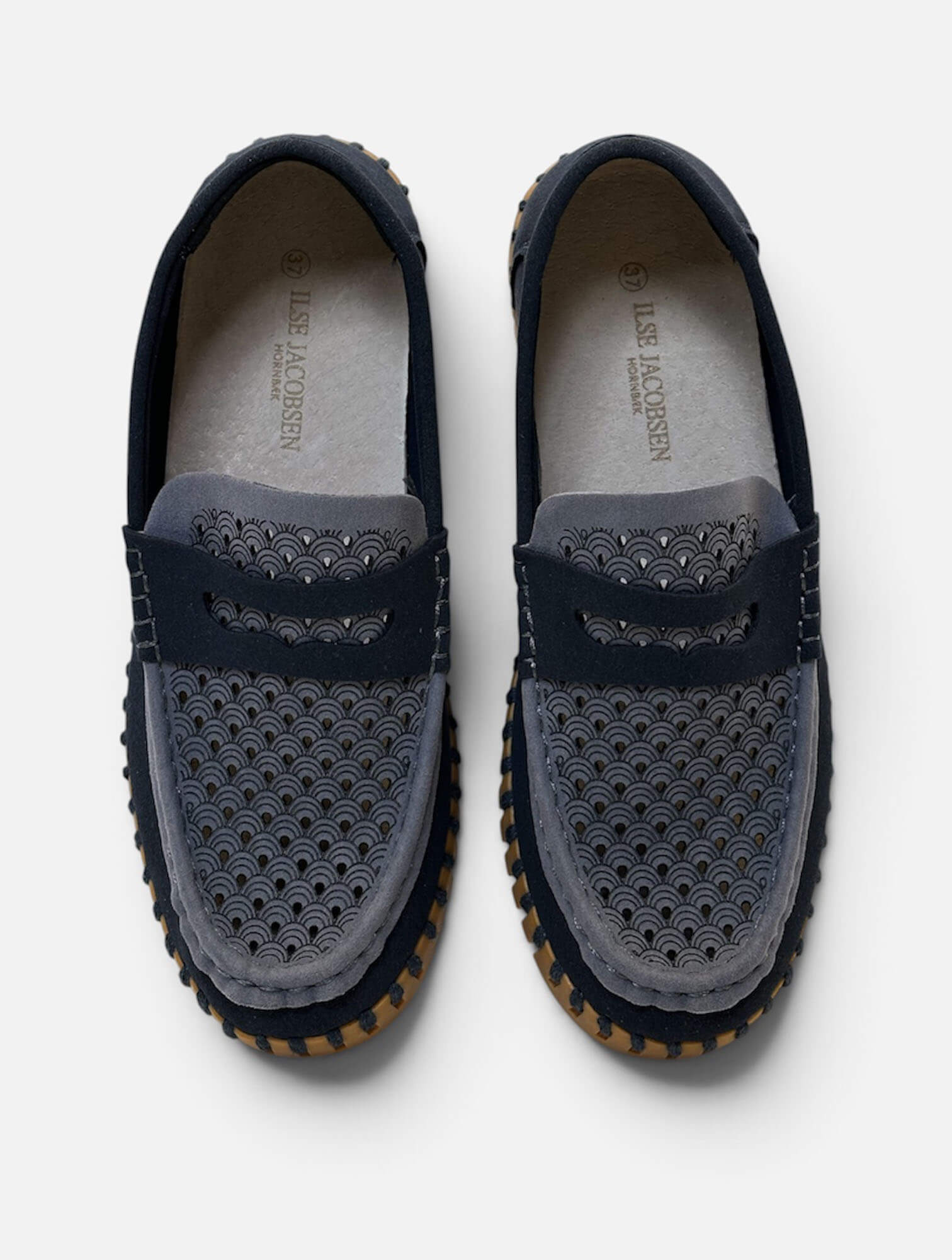 Ilse Jacobsen 3234 Two Tone Penny Loafer