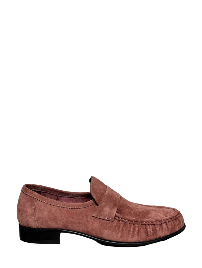 Jeffrey Campbell Societies Loafer in Blush Suede