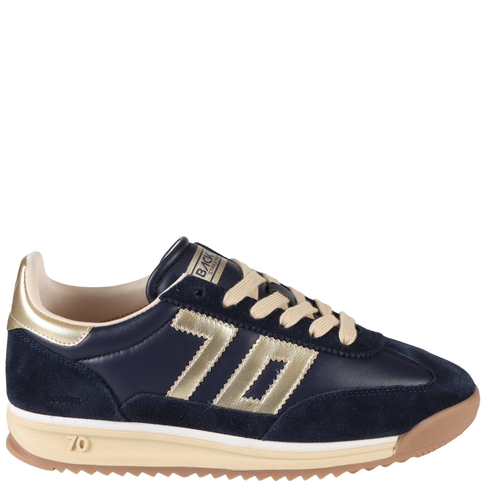 JOGGER N in NAVY GOLD, right view