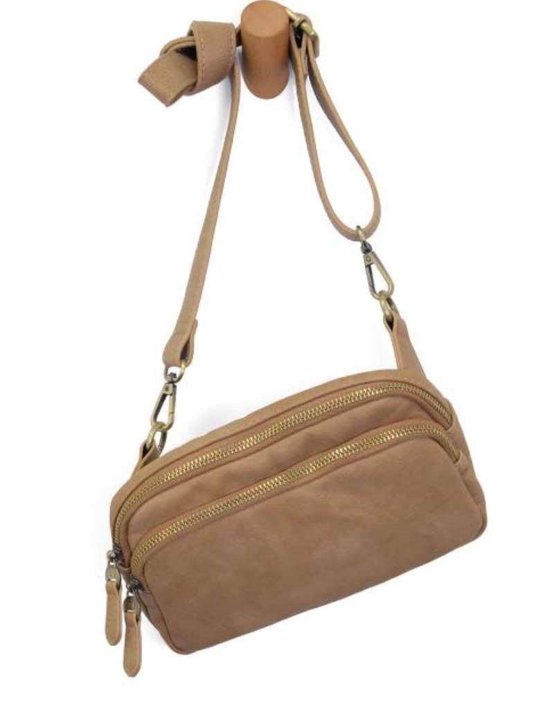 Kylie Double Zip Sling/Belt Bag