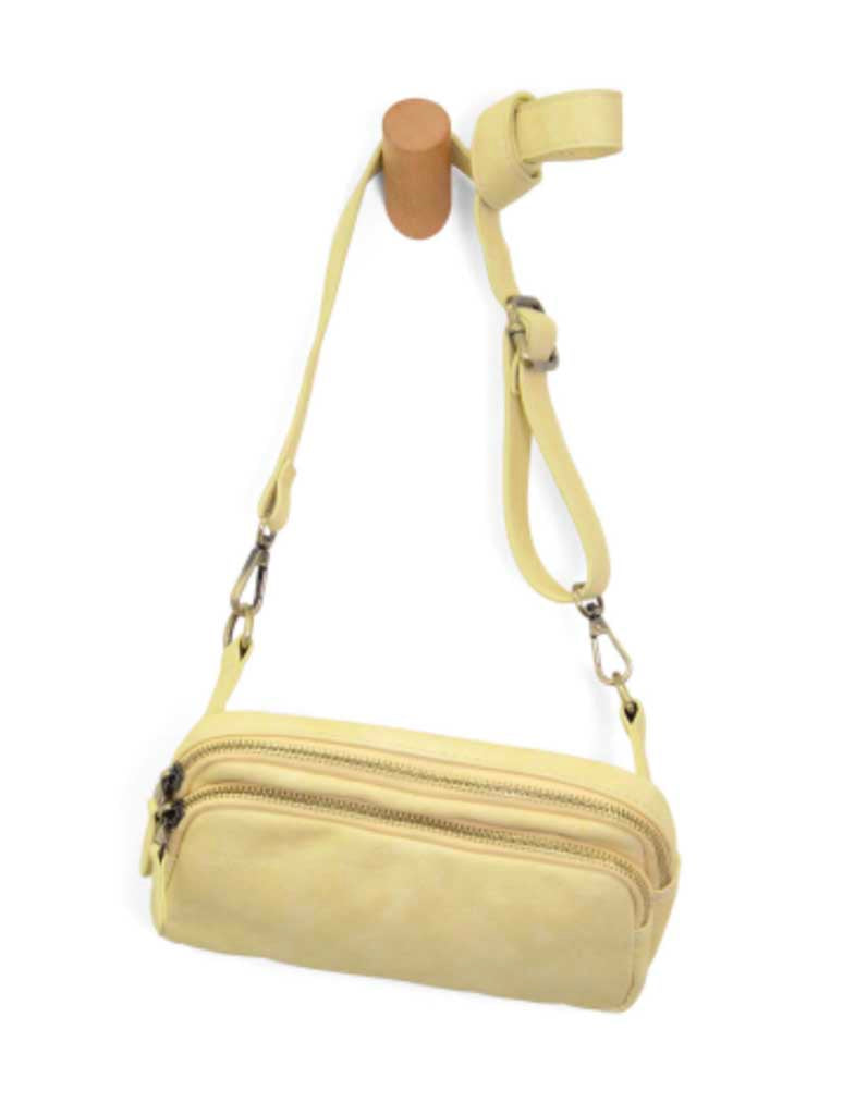Kylie Double Zip Sling/Belt Bag