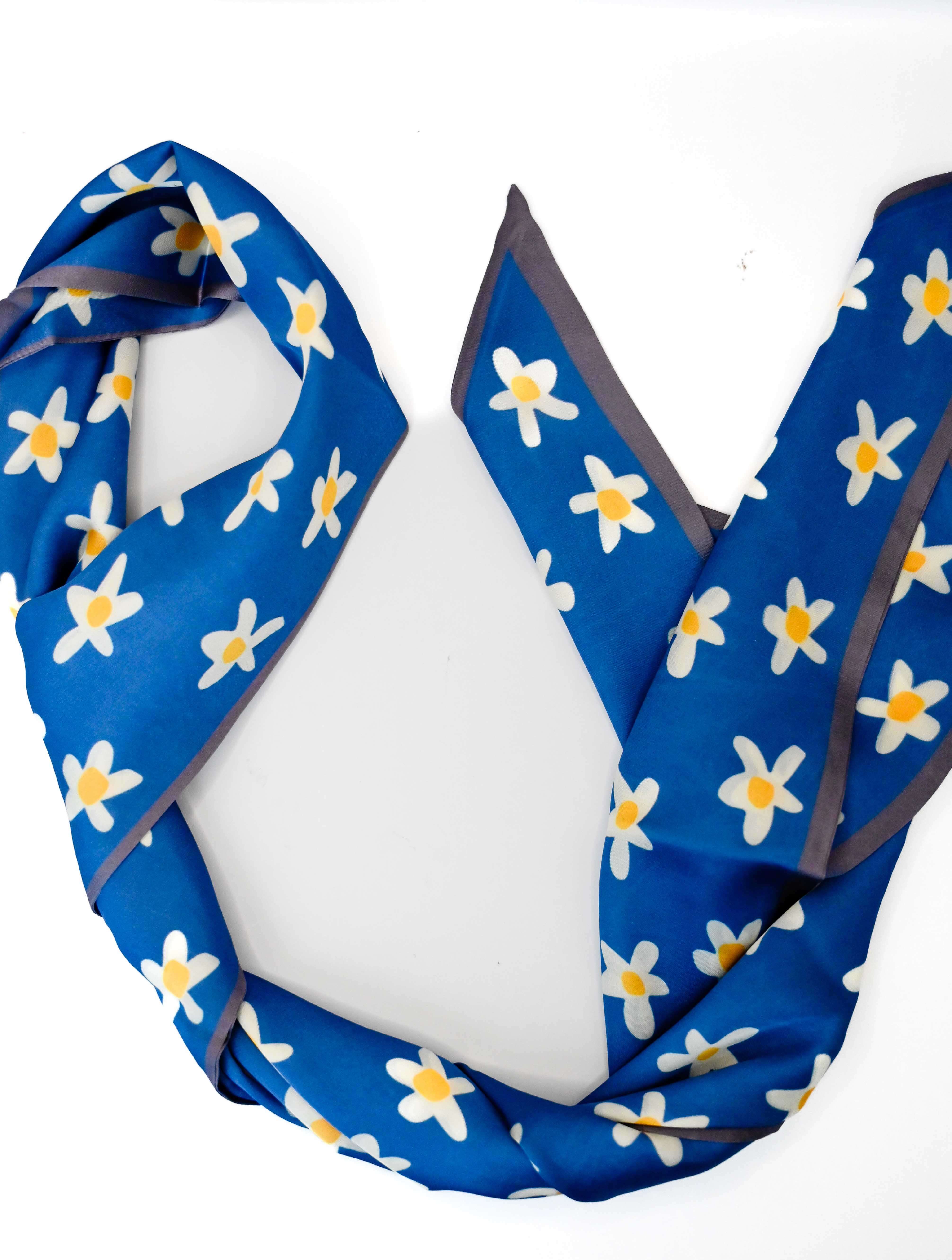 Double Sided Silky Scarf