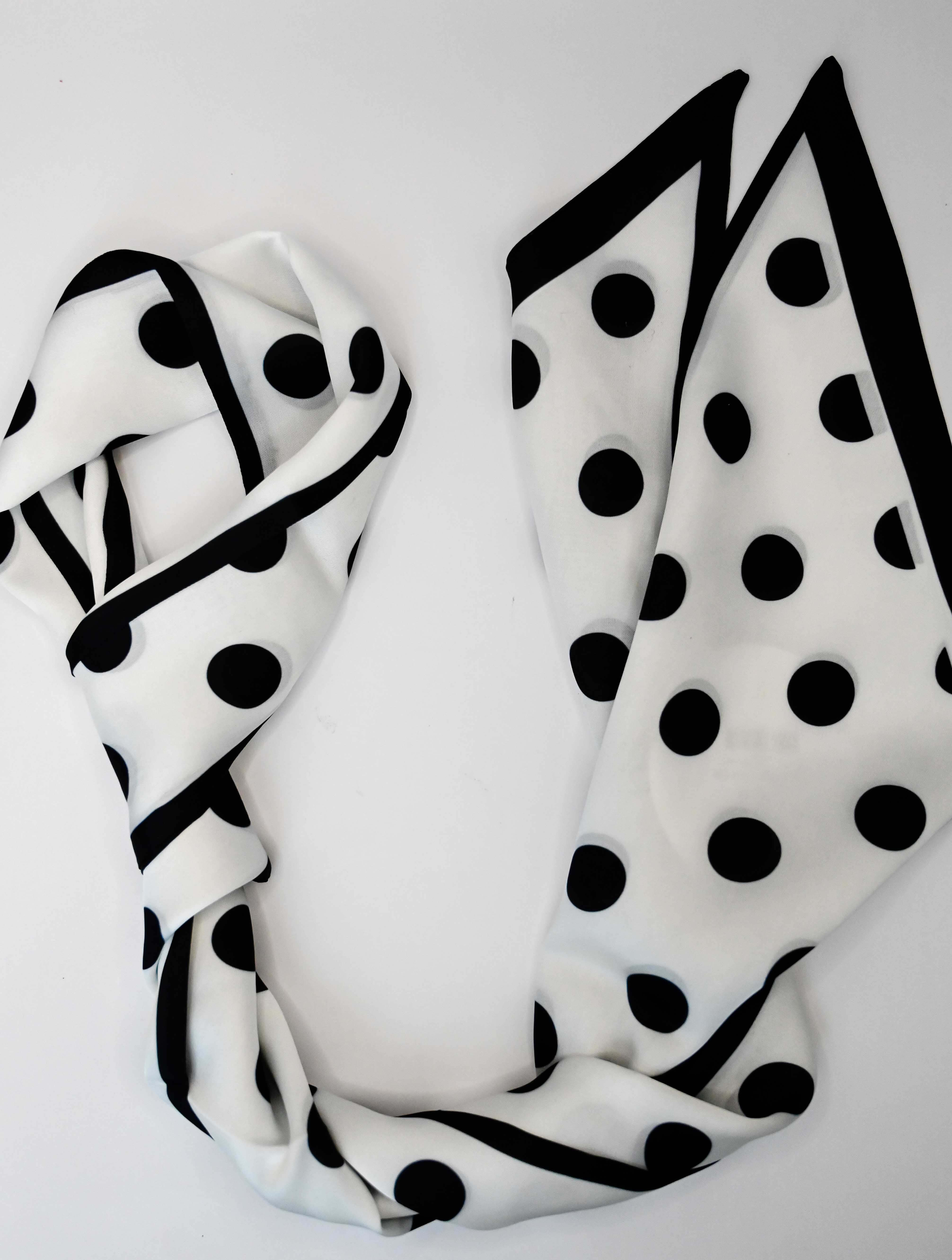 Double Sided Silky Scarf