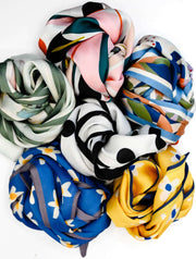 Double Sided Silky Scarf