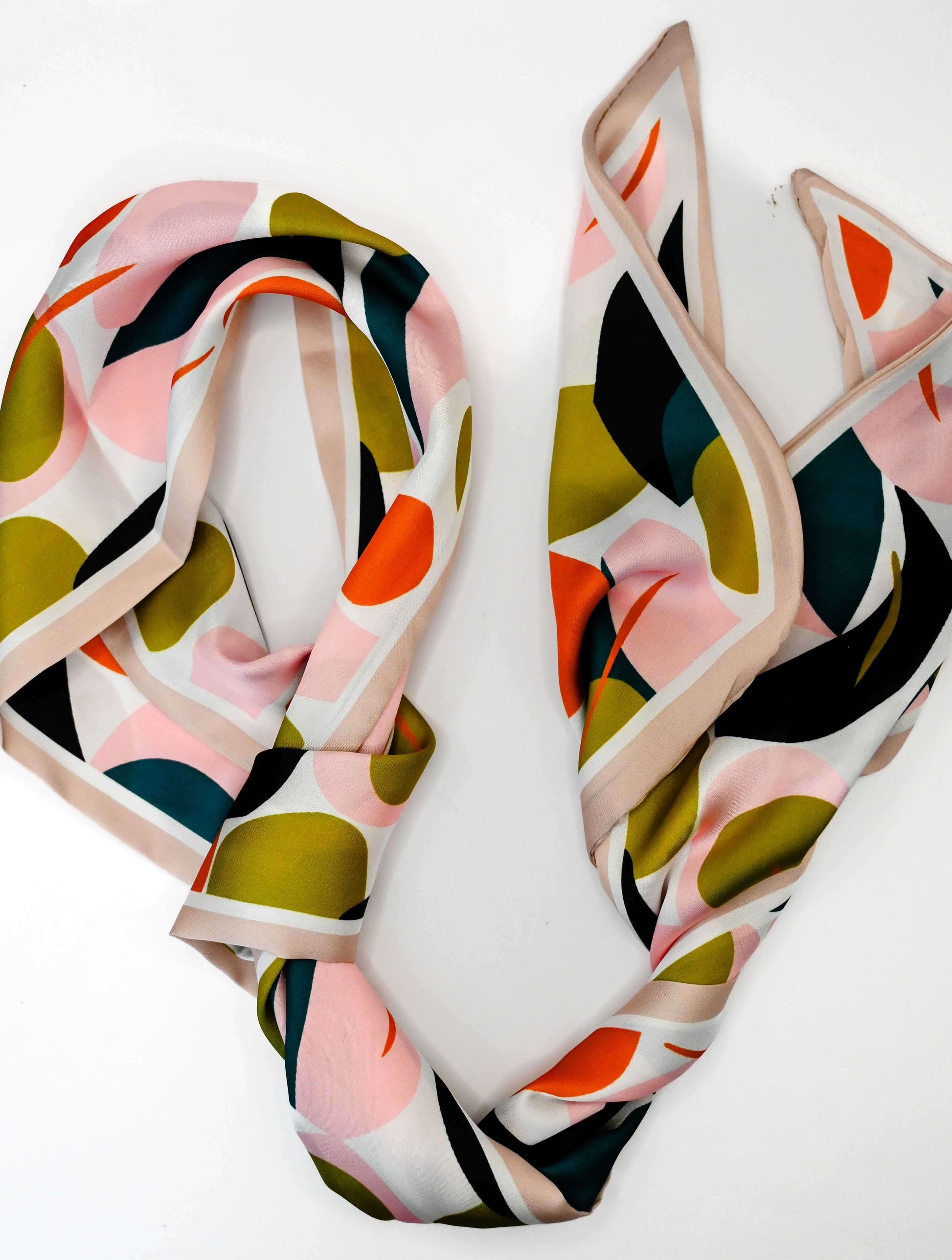 Double Sided Silky Scarf