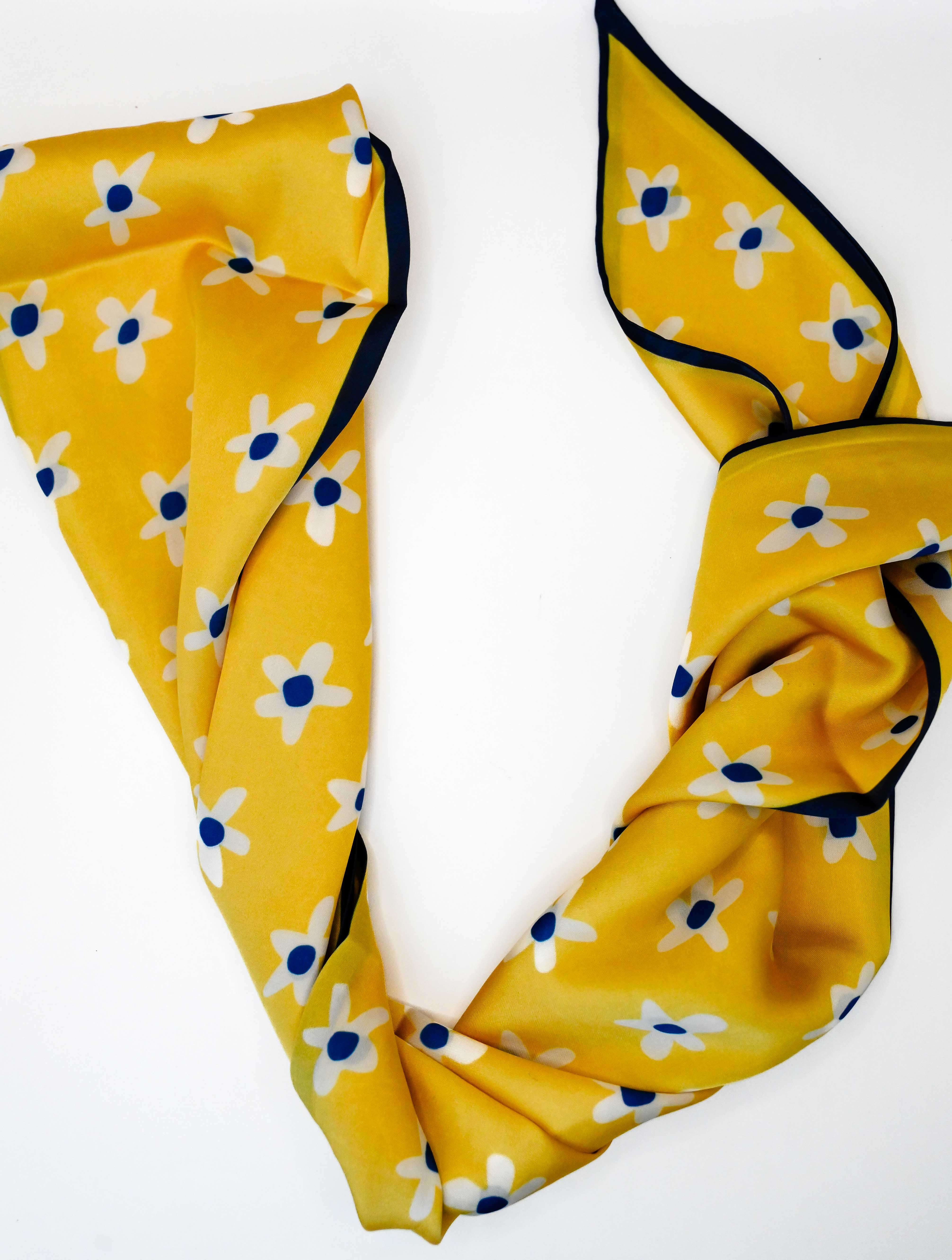 Double Sided Silky Scarf