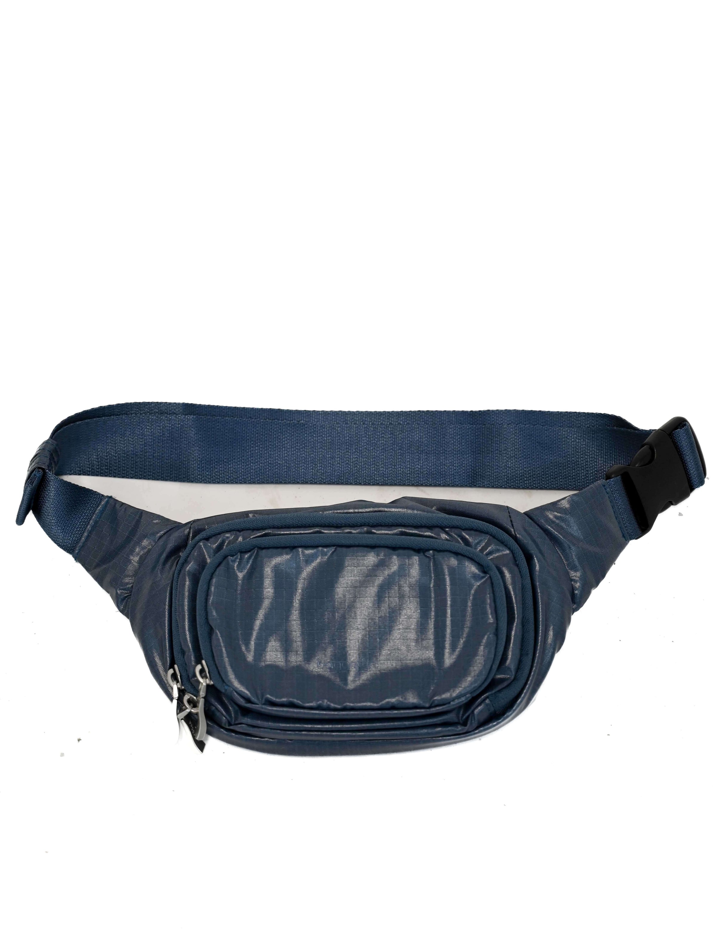 Baggallini On The Go Belt Bag Waist Pack in Mist Gloss Ripstop