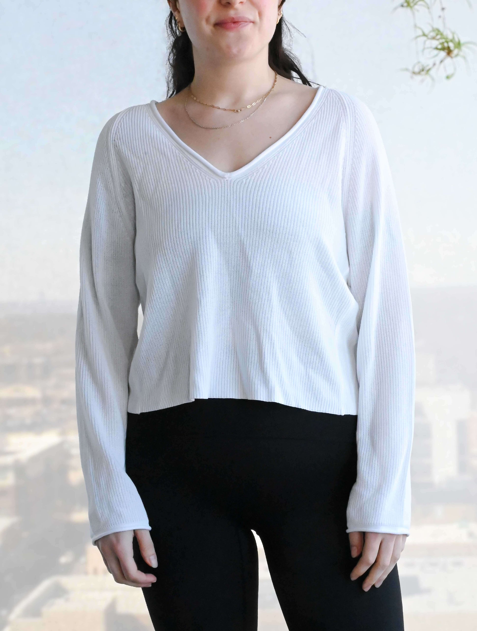 Misu V Raglan Top
