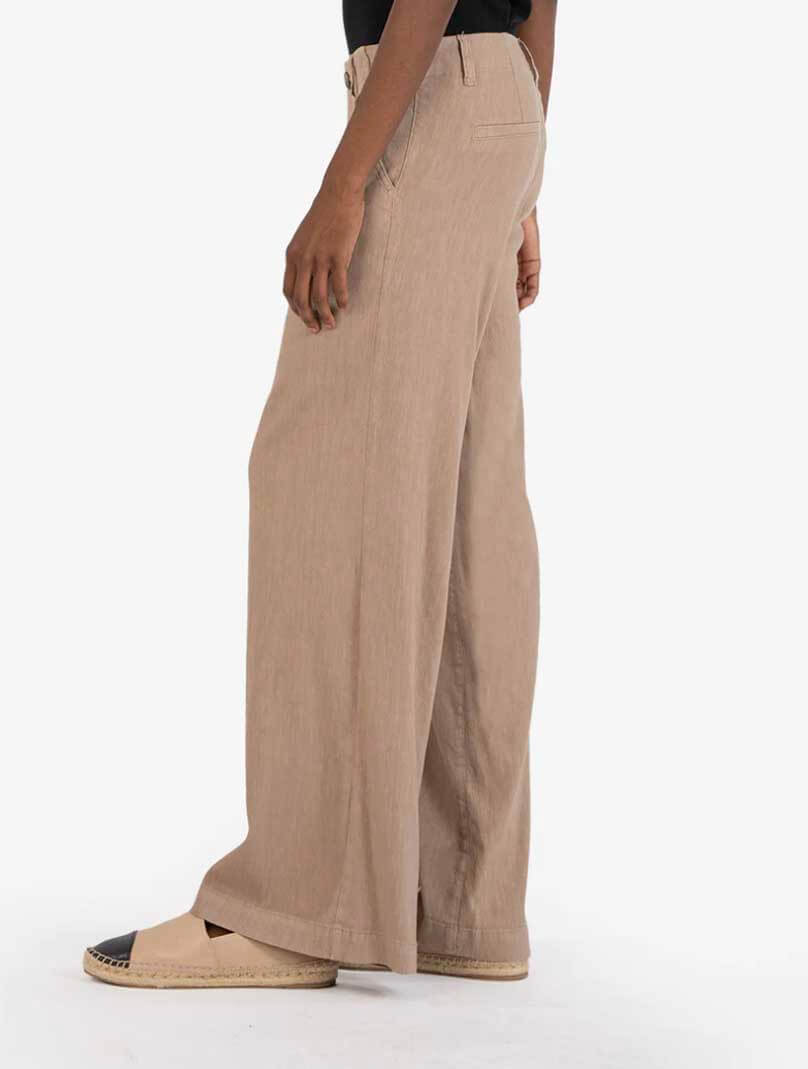 Kut From The Kloth Meg Linen Wide Leg Pant