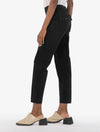 Kut From The Kloth Chris High Rise Straight Leg Jeans in Black