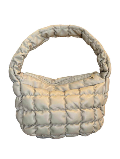 Small Quilted Bag in Beige