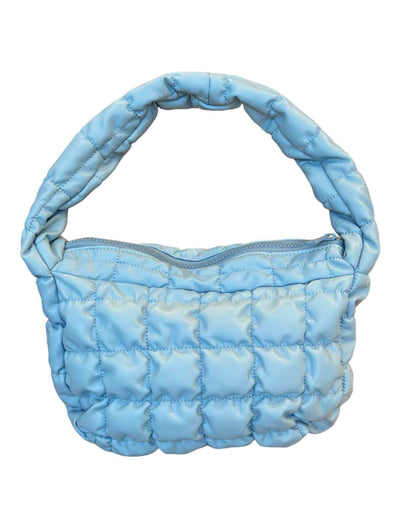 Small Quilted Bag in Blue
