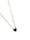 14k Gold Dipped Heart Pendant Necklace