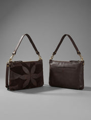 Stevie Suede Leather Crossbody Bag
