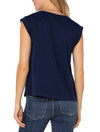 Liverpool Sleeveless Woven Knit Top