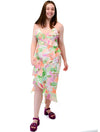Painterly Love Maxi Dress in Multi Color