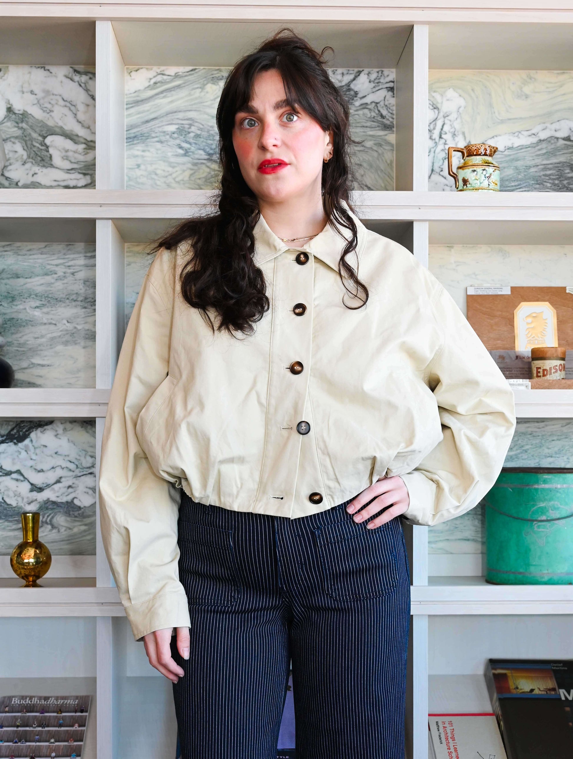 Tiana Bubble Hem Jacket