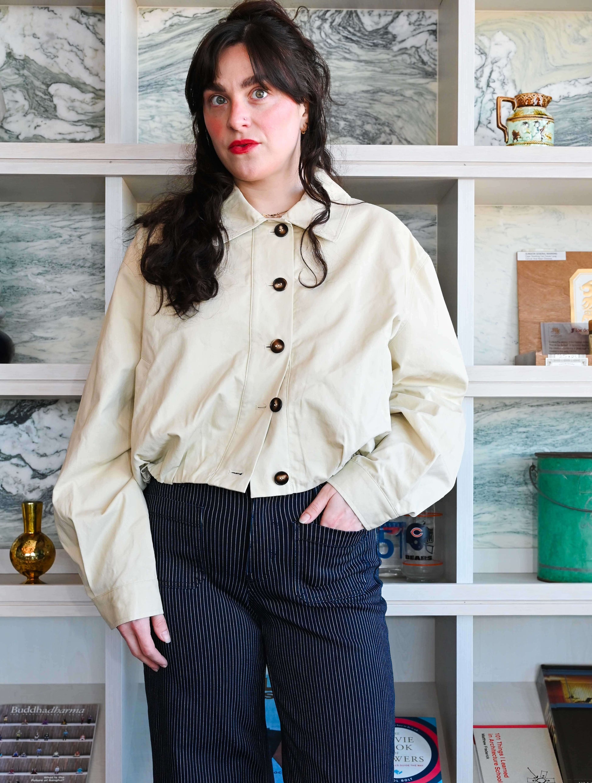 Tiana Bubble Hem Jacket