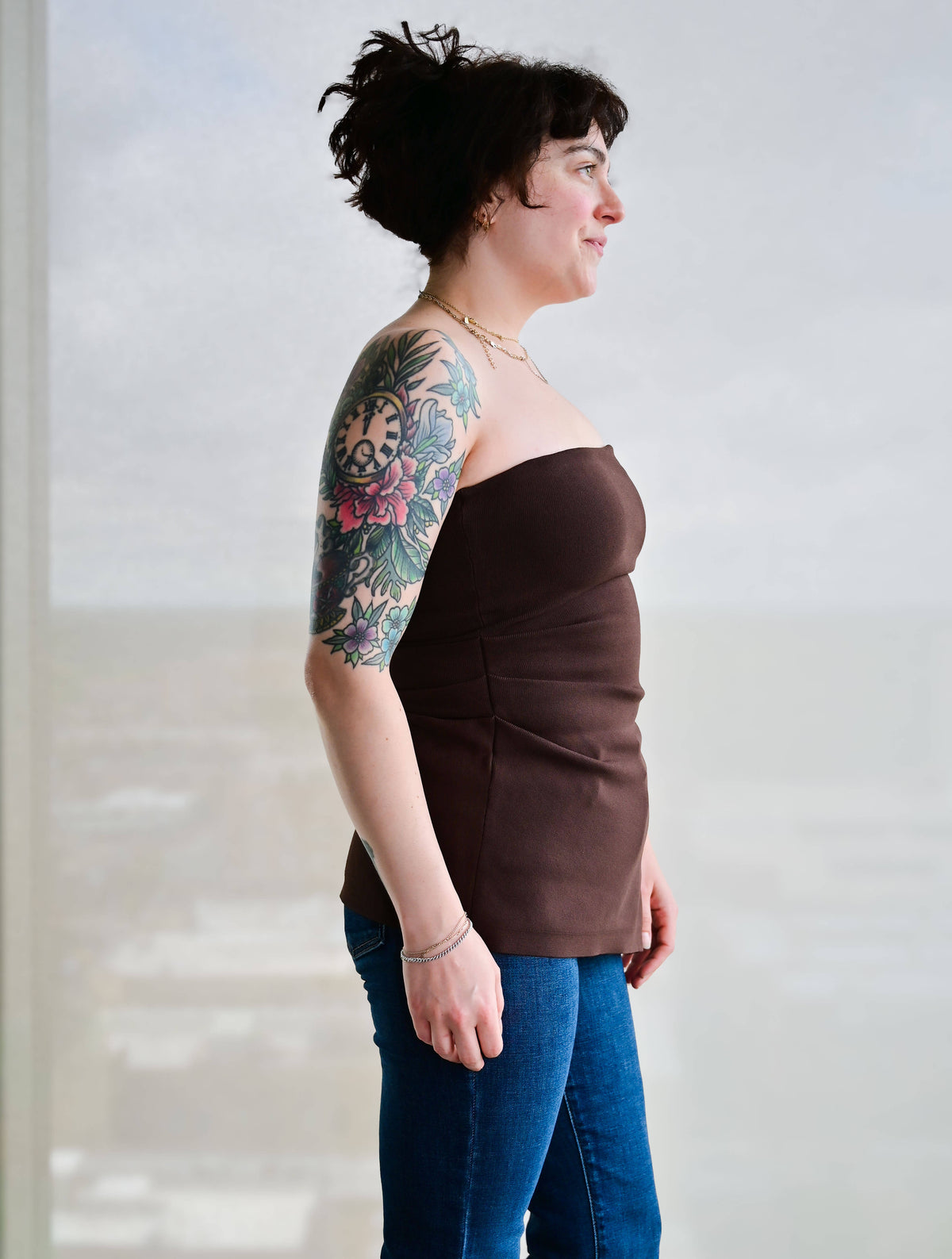 Jeanie Sleeveless Knit Top