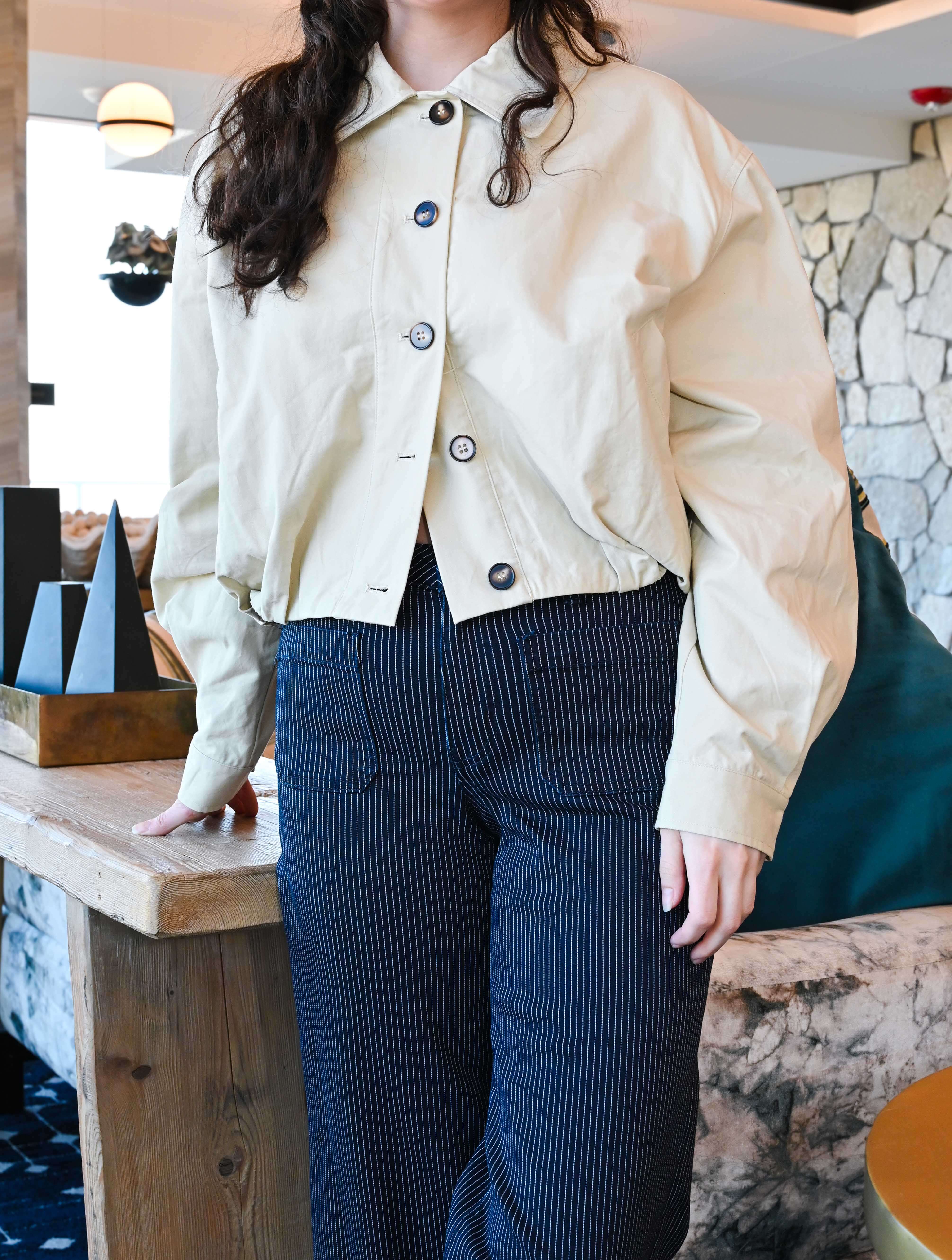 Tiana Bubble Hem Jacket