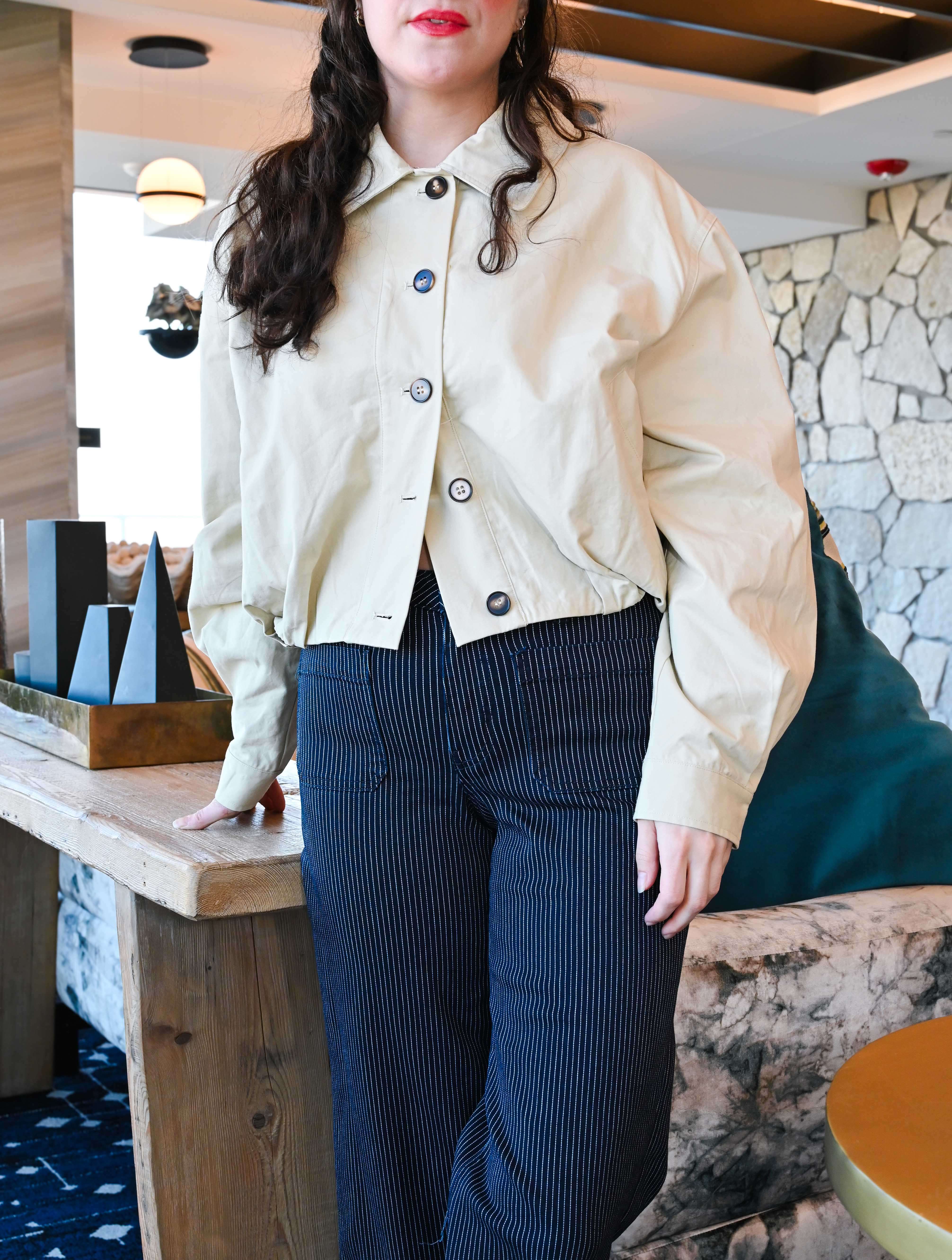 Tiana Bubble Hem Jacket