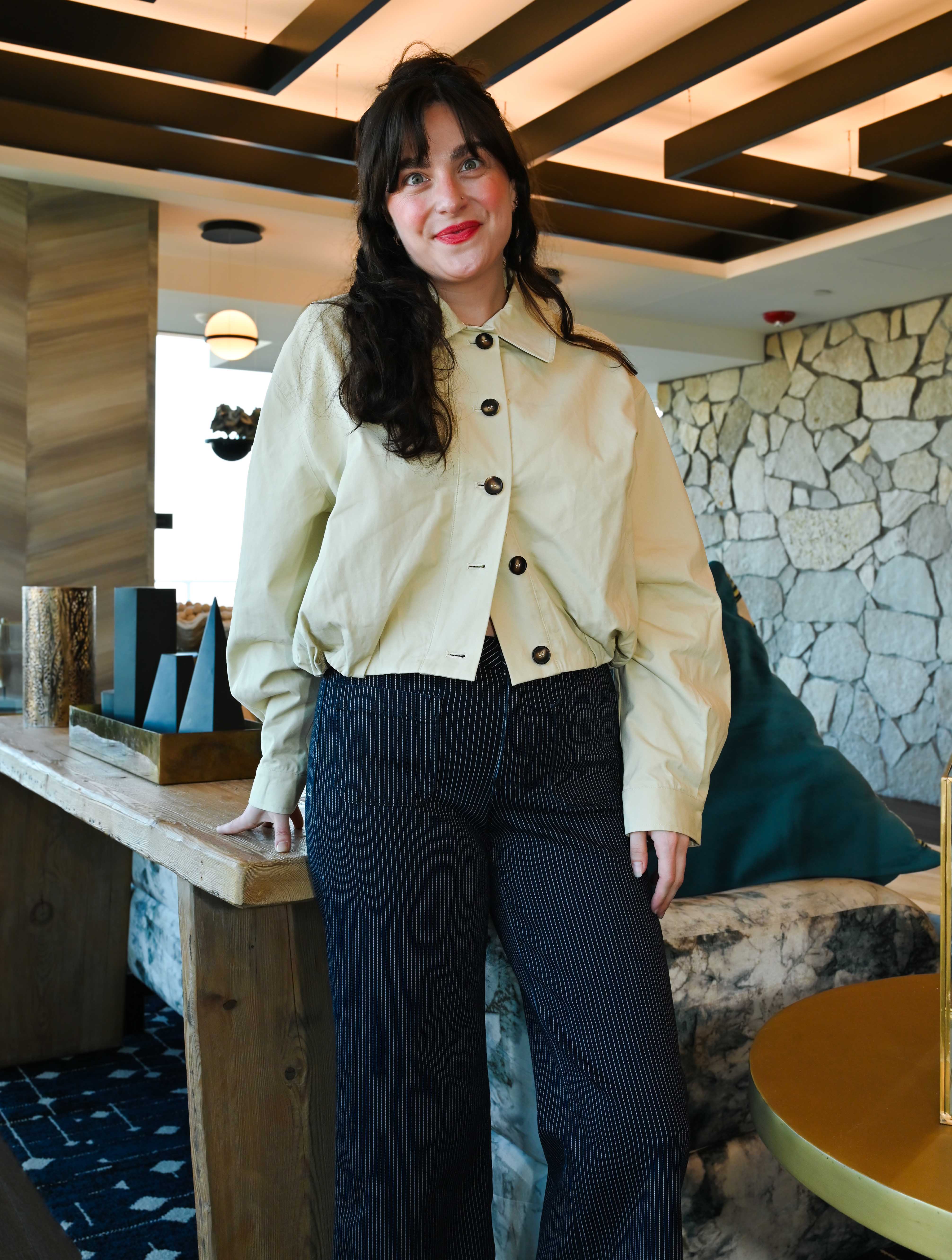 Tiana Bubble Hem Jacket