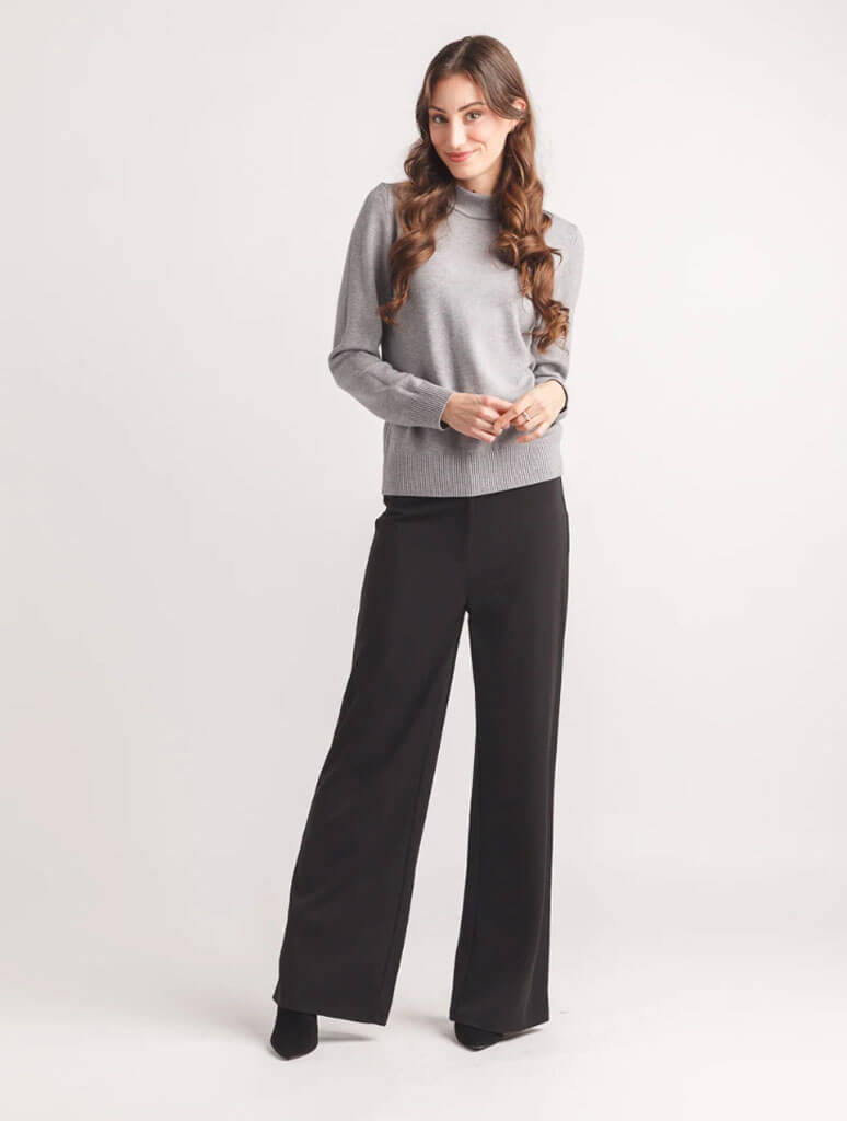 Essential Mock Neck Sweater