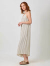 Sleeveless Striped Jumpsuit