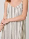 Sleeveless Striped Jumpsuit