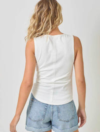 Raw Edge Tank Top