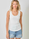 Raw Edge Tank Top