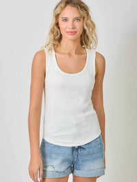 Raw Edge Tank Top