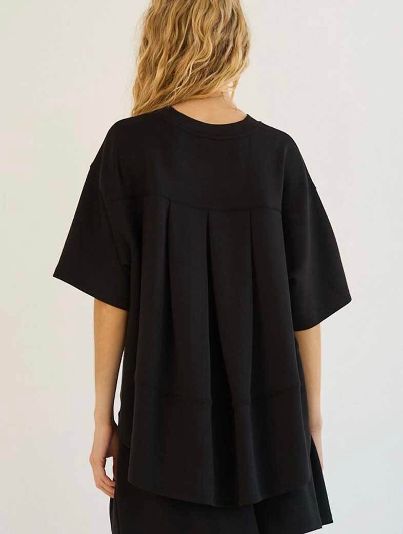Soft Modal Pleated Back Tee