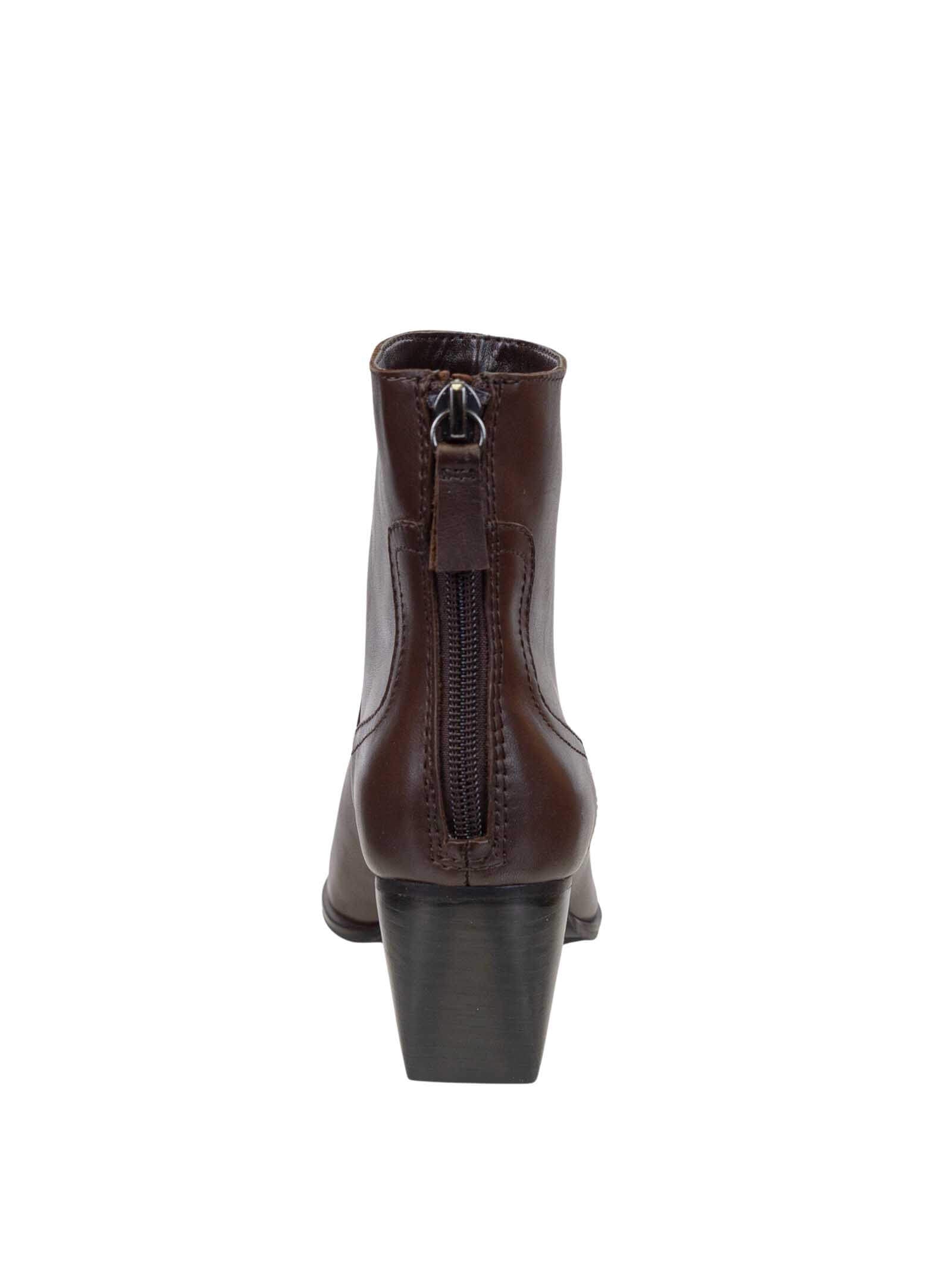 Naked Feet Baton Heeled Ankle Boots