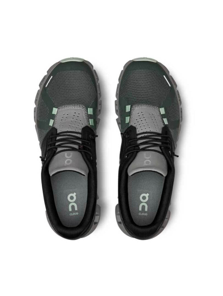 On Running Cloud 5 Sneaker in Black/Lead